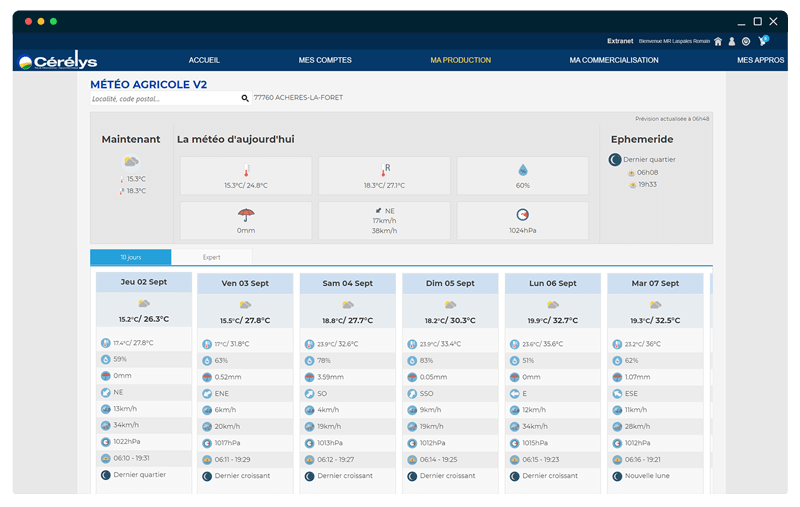 meteo-browser